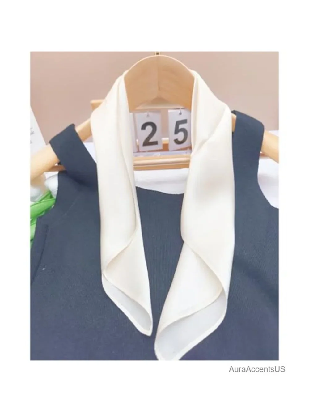 100% Mulberry Silk Square Scarf for Women, 21x21 Neck Scarf, Hair Scarf, Gift